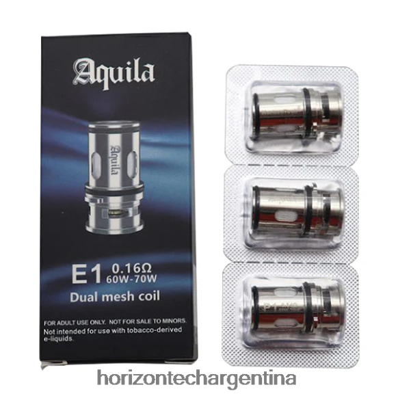 HorizonTech Aquila bobina (paquete de 3) - Horizontech Vape Argentina 2B660B13 e2 - 0,14 ohmios (paquete de 3)