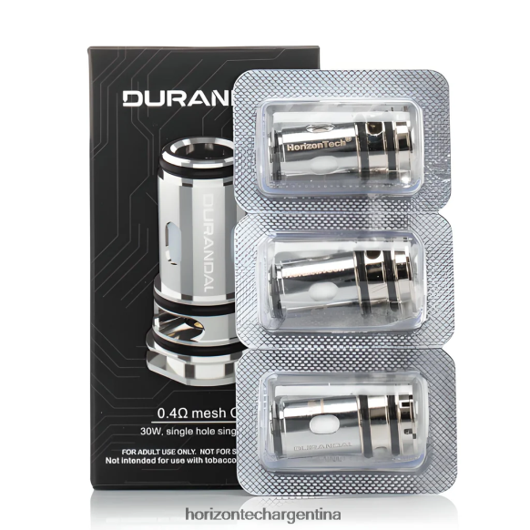 HorizonTech Durandal bobinas (paquete de 3) - Horizontech Vape Kit 2B660B15 0,4 ohmios (paquete de 3)