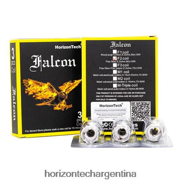 HorizonTech Falcon bobinas (paquete de 3) - Horizon Tech Coils 2B660B160 bobina f2 0.2ohm