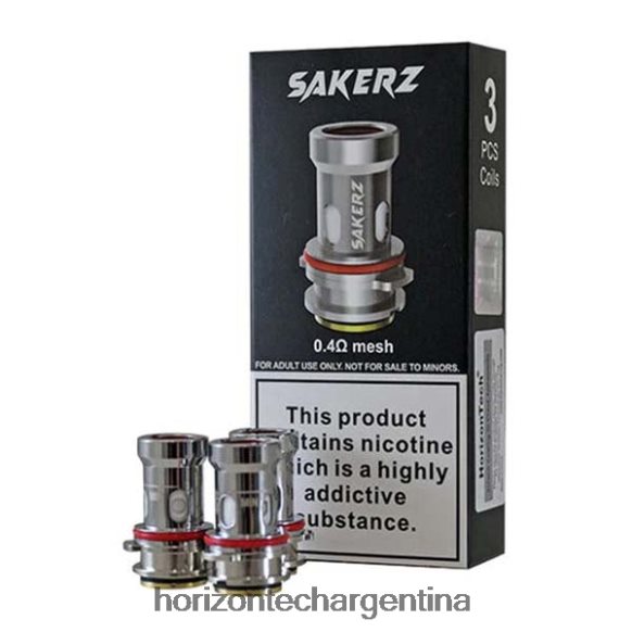 HorizonTech Sakerz bobinas (paquete de 3) - Horizon Tech Vape Coils 2B660B159 0,4 ohmios (paquete de 3)