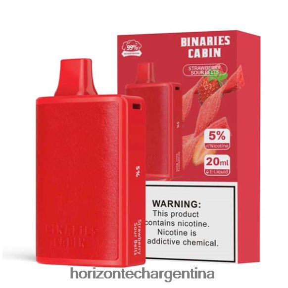 HorizonTech Binaries Cabin desechable 20ml - Horizon Tech Company 2B660B78 cinturones agrios de fresa