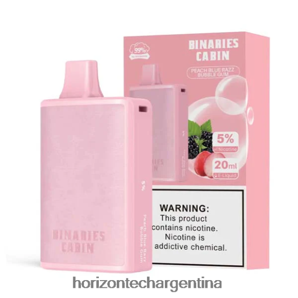 HorizonTech Binaries Cabin desechable 20ml - Horizon Tech Vape 2B660B77 chicle razz azul melocotón