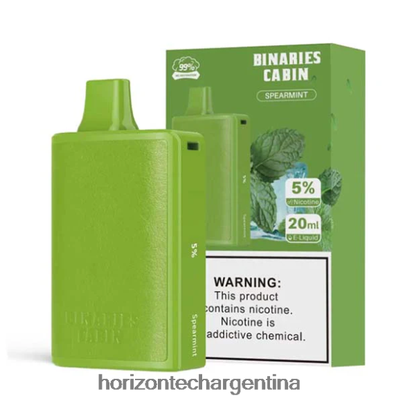 HorizonTech Binaries Cabin desechable 20ml - Horizon Tech Vape Tank 2B660B74 menta verde