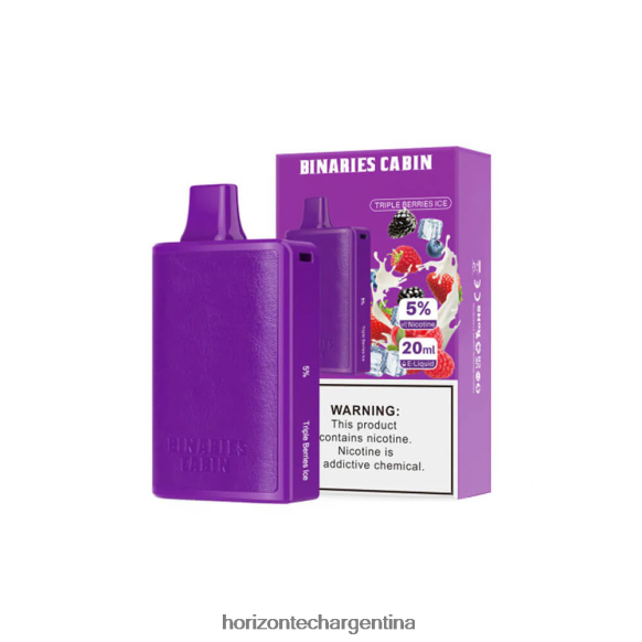 HorizonTech Binaries Cabin desechable 20ml - Horizon Tech Vape Tank 2B660B84 hielo de bayas triples