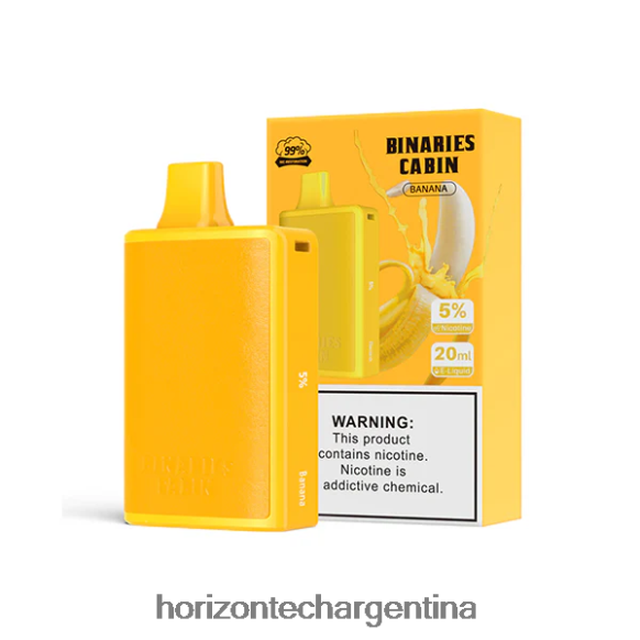 HorizonTech Binaries Cabin desechable 20ml - Horizontech Buenos Aires 2B660B2 banana