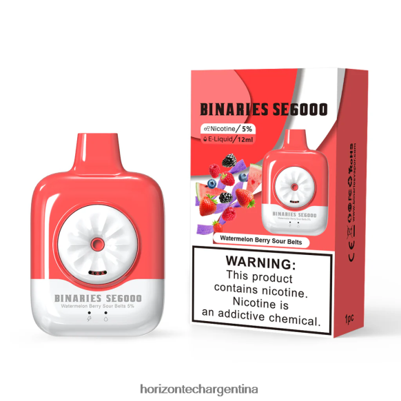 HorizonTech Binaries Cabin desechable se 12ml - Horizon Tech Company 2B660B138 cinturones amargos de bayas de sandía