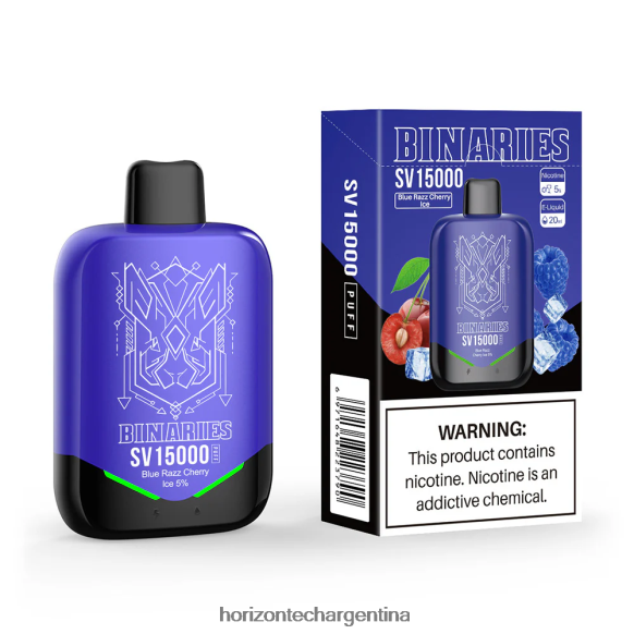 hielo de cereza azul razz