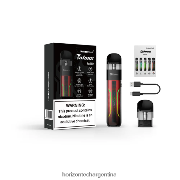 HorizonTech Talons kit de inicio - Horizon Tech Coils 2B660B202 rojo cinabrio