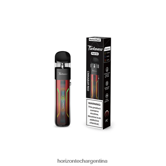 HorizonTech Talons sistema de cápsulas - Horizontech Disposable Vape 2B660B198 rojo cinabrio