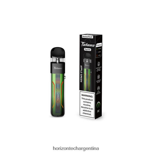 HorizonTech Talons sistema de cápsulas - Horizontech Vape Kit 2B660B197 manzana verde